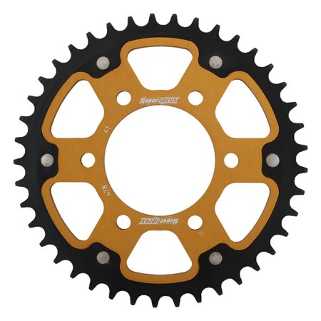 SUPERSPROX Gold Stealth Sprocket For Yamaha FZ1, FZS 1000 S 2001-2015 RST-479-41-GLD